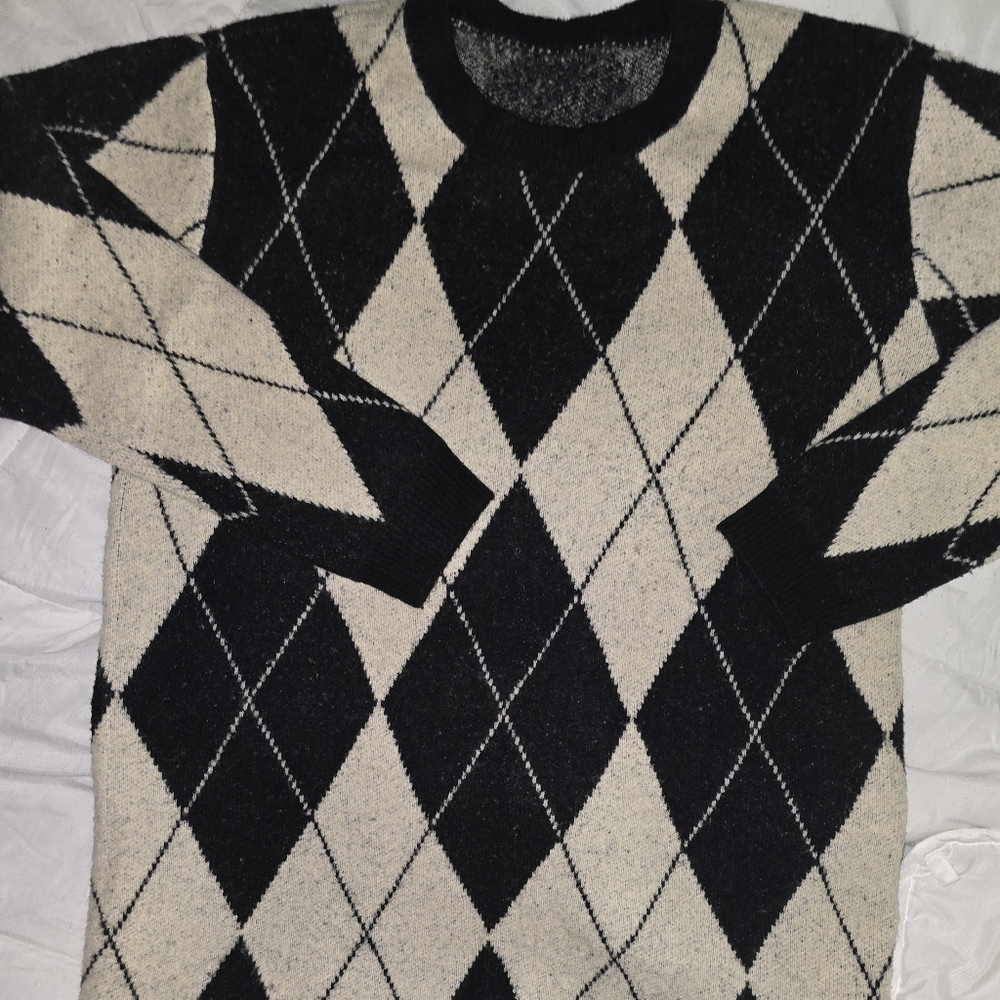 Antonio Melani Courtney Grow Sweater Dress Black Cleo